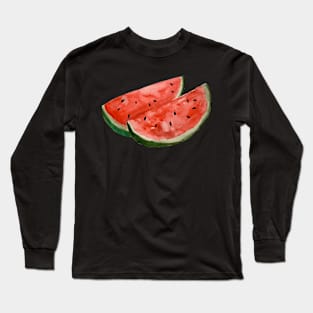 Watermelon Slice Long Sleeve T-Shirt